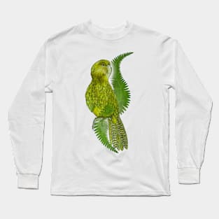 New Zealand Kakapo Long Sleeve T-Shirt